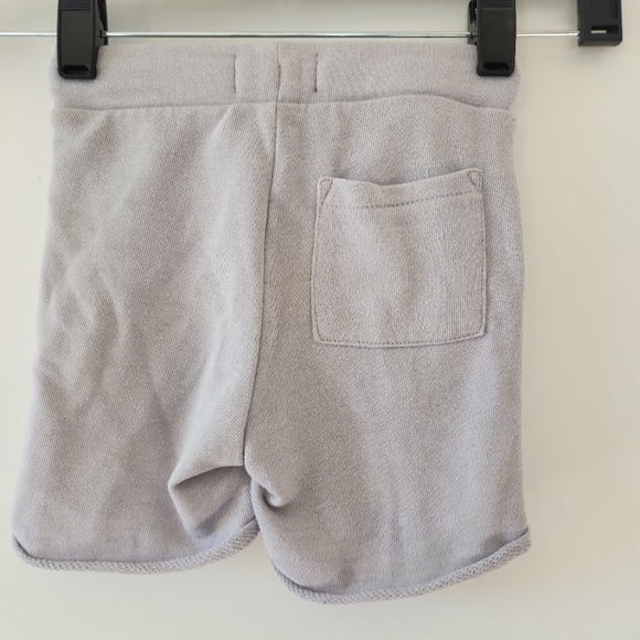 Andy & Evan 2t gray shorts with blue drawstring - Picture 3 of 6